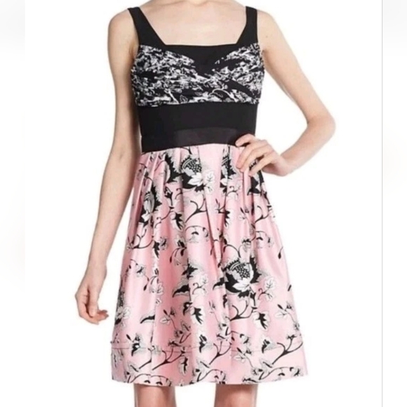 Diane Von Furstenberg Sita Floral Mini Dress Size 6 Sleeveless Wool Silk Retro - Picture 1 of 10